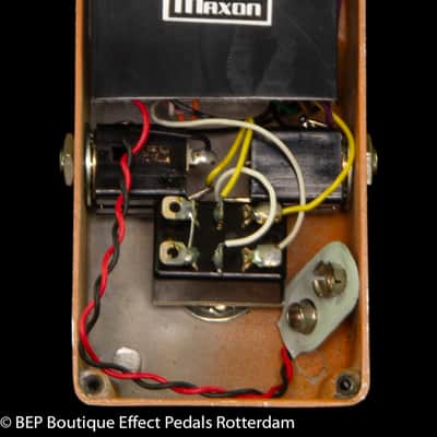 Ibanez OD-850 Overdrive Narrow Box V1 First Series 1975 Japan, four C828 Silicon Transistors image 10