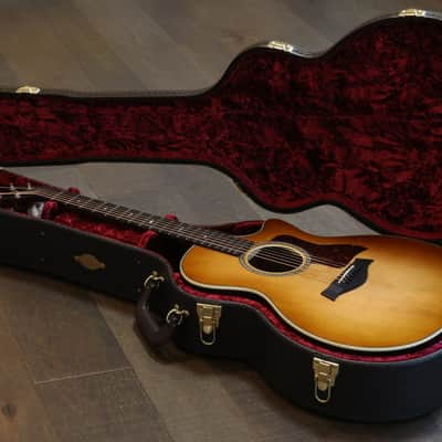 MINTY! 2021 Taylor 714ce Limited Edition Grand Auditorium V-Class Walnut Shaded Edge Burst + OHSC (6848) image 20