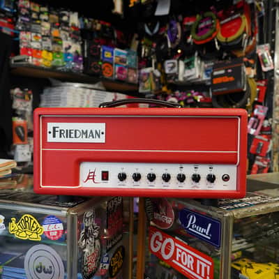 Friedman Signature Jake E Lee JEL-20 - Red Tolex 20-Watt Tube Head image 2