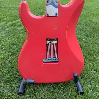 Fender Vintera Road Worn '50s Stratocaster 2020 - 2021 Fiesta Red image 3