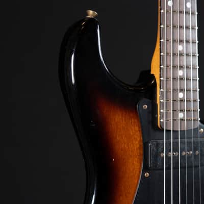 Fender Custom Shop Limited Edition Dual P90 Stratocaster Journeyman - Faded Aged 2-Color Sunburst image 3