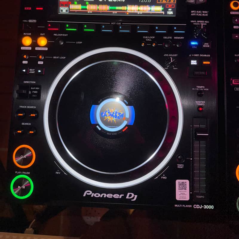 2023 – Present Pioneer CDJ-3000 DJ Multi-Player Black