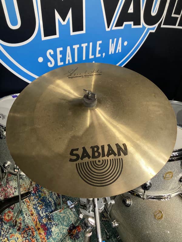 Russ McKinnon's, Joe Cocker, Sabian - 20" Steve White, Signature Series Ride Cymbal 2224g image 1