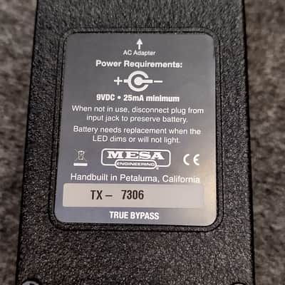Mesa Boogie Throttle Box Overdrive Pedal 2010s - Black image 3