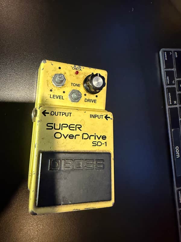 Boss SD-1 Super Overdrive 1981 - 1988 Made In Japan | Reverb