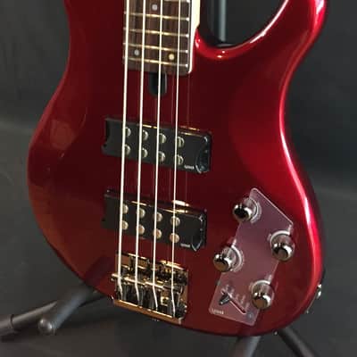 Yamaha TRBX304CAR 4-String Electric Bass Guitar Candy Apple Red image 4