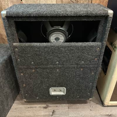 Custom Vertical 2x12 Guitar Cab - Grey Carpeted image 2