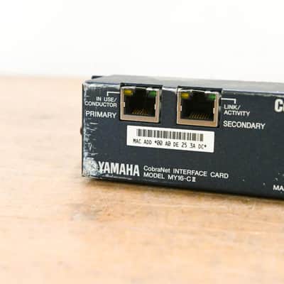 Yamaha MY16-CII CobraNet Network I/O Card CG0147B image 3