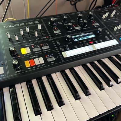 Moog Muse 8-Voice Analog Synthesizer 2024 - Present - Black image 1