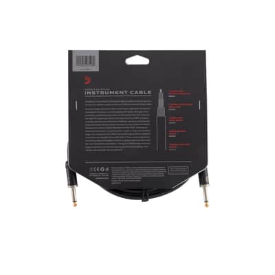 D'Addario PW-AMSG-10 American Stage 1/4" Straight TS Instrument Cable - 10' image 4