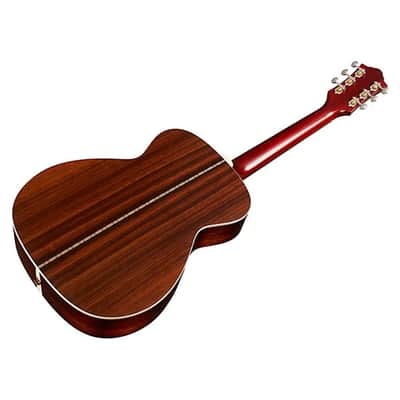 Guild M-50E Standard Concert Acoustic-Electric Guitar, Natural, w/ Case image 6