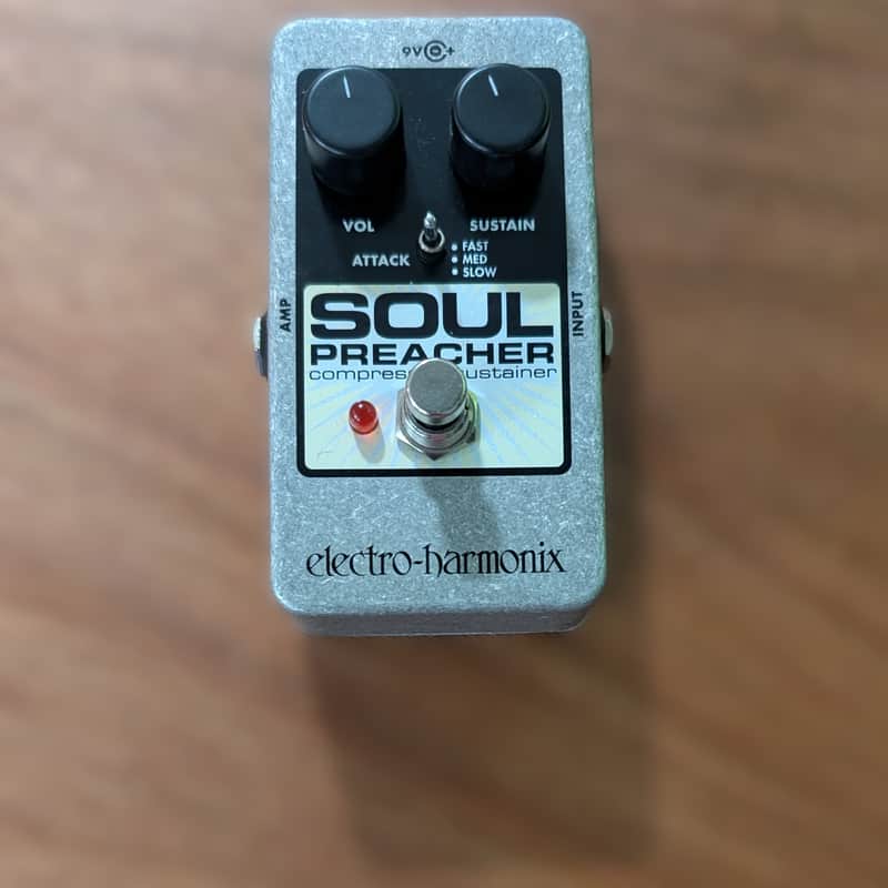 Electro-Harmonix Soul Preacher Nano Compressor / Sustainer 2007 - Present - Cream / Black image 1