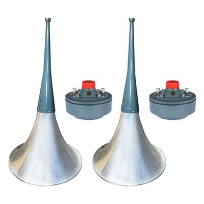 5 Core PA Horn Speaker Waterproof Trumpet Horn 24" Inch + Driver Unit 100 Watt TRUMPET 24 + DU 100 2PK image 1