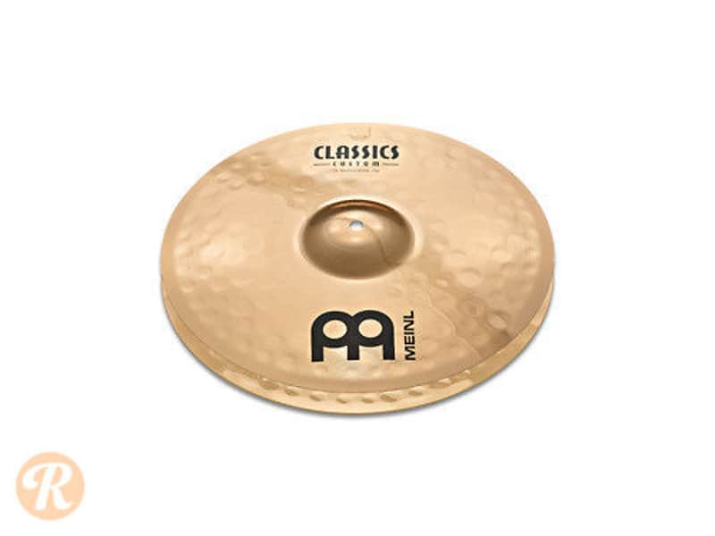 Meinl 14" Classics Custom Powerful Hi-Hat (Pair) image 1