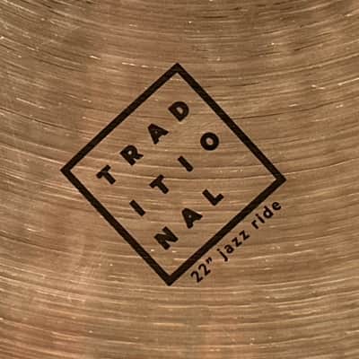 22" Istanbul Agop Traditional Medium Jazz Ride Cymbal 2490g *Video Demo* image 4