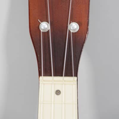Vintage Harmony Silvertone Soprano Ukulele Palm Tree Stencil image 4