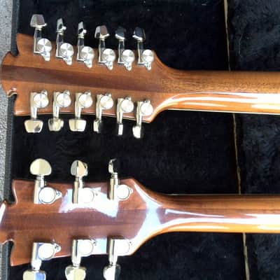 EKO M24 double neck guitar from 80s very rare! top condition, payment with crypto possible image 8