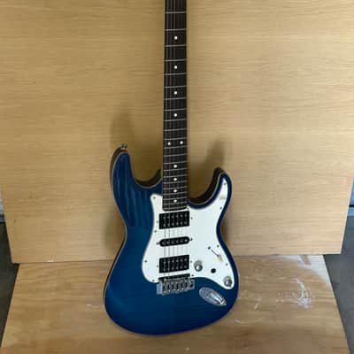Cool Z Stratocaster - Blue flame maple image 5