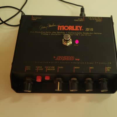 Morley JD10 Overdrive Amp Simulator Early 2000's - BLACK image 2