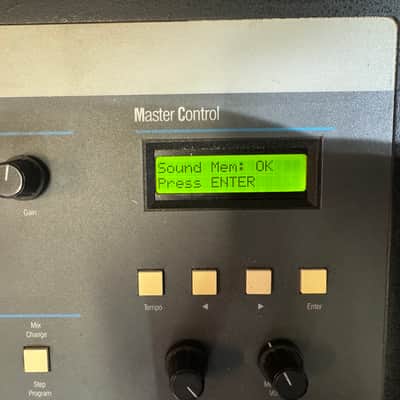 Original BLACK Emu SP1200 Sampling Drum SP-1200 reissue E mu vintage Big Knobs w/case ARMENS image 5