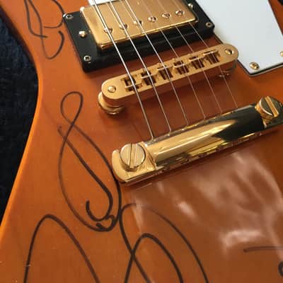 Hamer Tom Dumont Inspired Explorer style (Standard STD) signed by All four members of NO DOUBT! image 6
