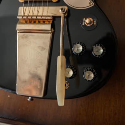 Gibson Gibson Custom Shop SG Custom Reissue Black w/maestro image 5