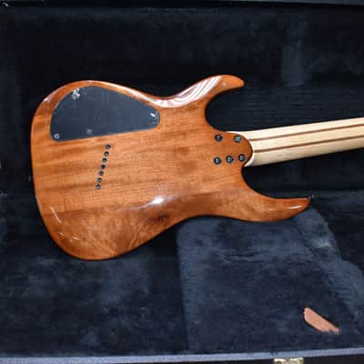 Legator Ninja 200 SE Fanned Fret 7 String 2016 - Walnut image 13