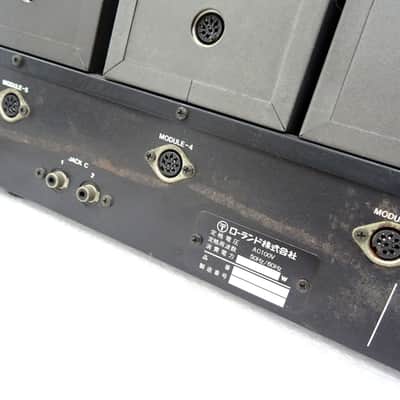 Roland SYSTEM-100M D Set  Vintage Analog Modular Synthesizer w/ 181 CV Keyboard & DIN Connectors image 11