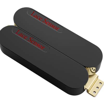 LACE Sensor Dually Red/Red Humbucker - Black image 3