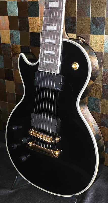 Epiphone Matt Heafy Les Paul Custom Origins 7-String w/EMG's, Fishmans & Hardcase! image 1