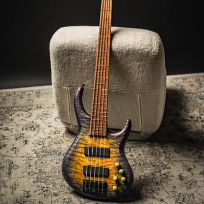 MTD 535-24 US Custom 30th Anniversary Quilted Maple Top-Nebula Burst w/Roasted Maple Neck & Roasted Birdseye Maple Fingerboard image 2