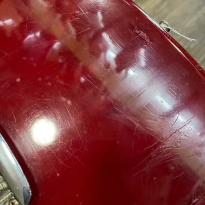 Fender Musicmaster with Rosewood Fretboard 1978 - Red image 12