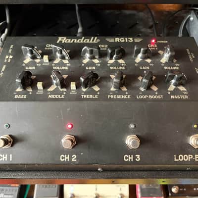 Randall RG13 3-Channel Solid State Guitar Pedal Amp and 1-Watt Power Amp image 3