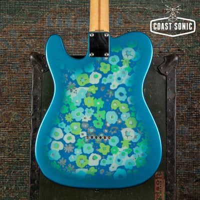 2015 Fender Classic '69 reissue Blue Flower Telecaster Made in Japan image 8