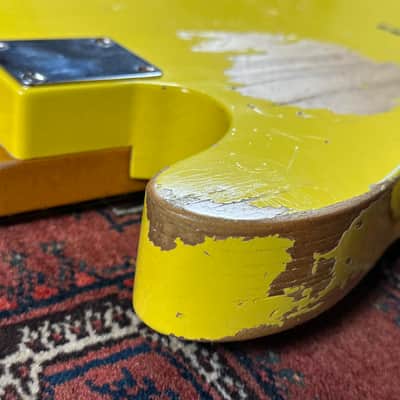 Fender Custom Shop '52 Heavy Relic Telecaster 2013 Graffiti Yellow image 16