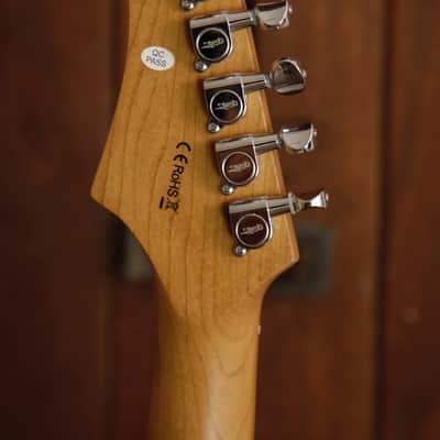 Jet Guitars JS-300-SFG Sea Foam Green Electric Guitar image 5