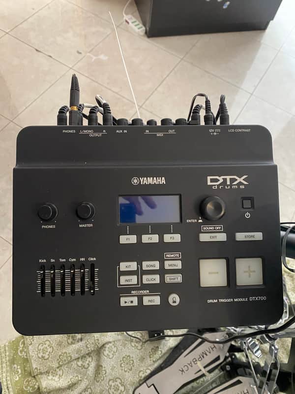 Yamaha Dtx-700 Trigger Sound Module 2014 - Grigio image 1