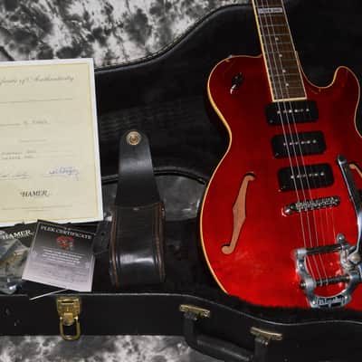 2005 Hamer - Monaco III Grand Ole Opry Anniversary - Shiraz Red image 11