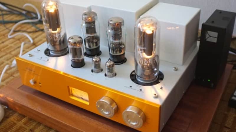 Line Magnetic 518IA Single Ended Triode Vacuum Tube 2018 Black or Gold Anodize, 845/300b/12AX7 Tubes image 1