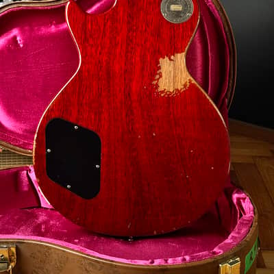 2015 Gibson Les Paul 1959 True Historic Murphy Aged Dirty Lemon image 14