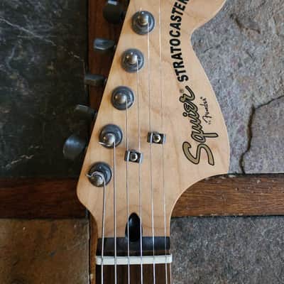 Fender Squier HSS strat OBEY - white/black image 9