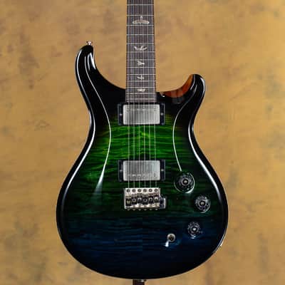 2012 PRS DGT Custom Color Blue Green Fade 10 Top Birds image 3