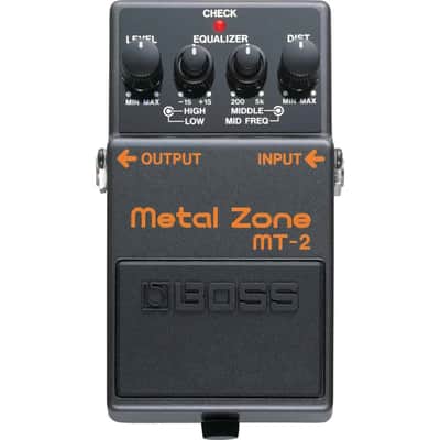 BOSS MT-2 Metal Zone High-Gain Distortion Pedal image 1