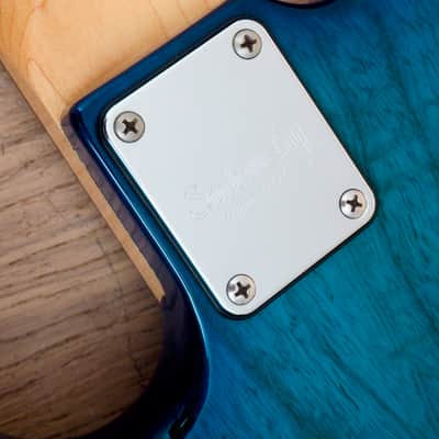 Sadowsky NYC 4-20 J Bass Custom Bora Blue Boutique Electric Bass Guitar w/ Case image 14