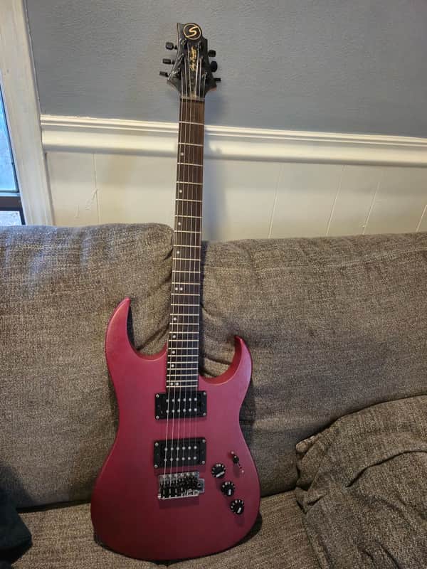 Greg Bennett Interceptor - Nitro- Red Wine Metallic image 1