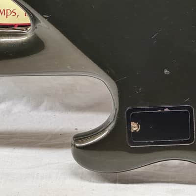 Ibanez MC924 mc 924 Musician 4-string Bass with Case - MIJ Made In Japan 1983 - Metallic Black image 13
