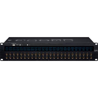 Black Lion Audio PBR TRS3 LIT 48-Point TRS to TRS Patchbay with LCD Displays image 1