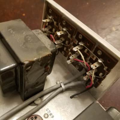 Knight 28 Watt Stereo Integrated Tube Amp EL84 40 Watt Max Hi-Fi KN735 KN-735 1962 image 13