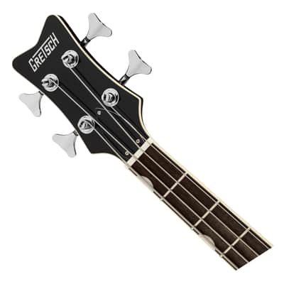 Used Gretsch Electromatic CVT Double-Cut Bass Guitar - Vintage White image 4