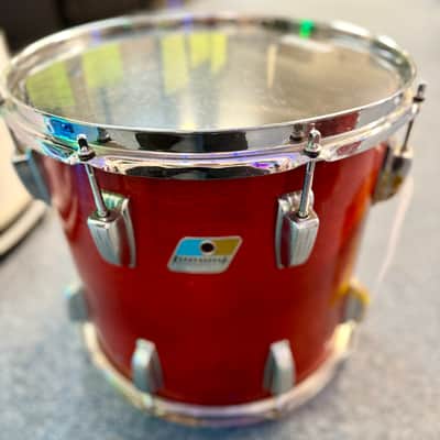Ludwig Classic Maple Tom 13”x12” Trans Ruby Red - Pre Owned image 1